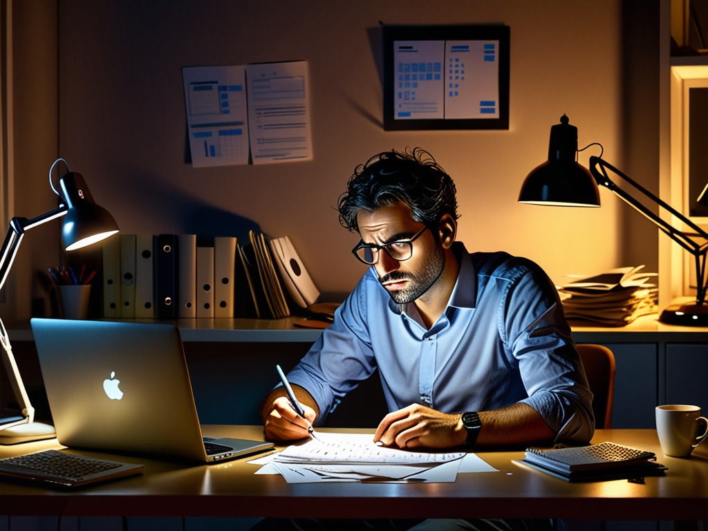 El compañero que responde emails a las 23:47